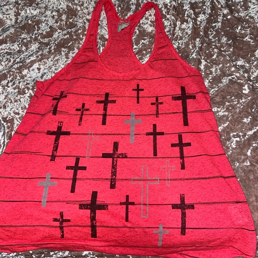 Graphic tank top